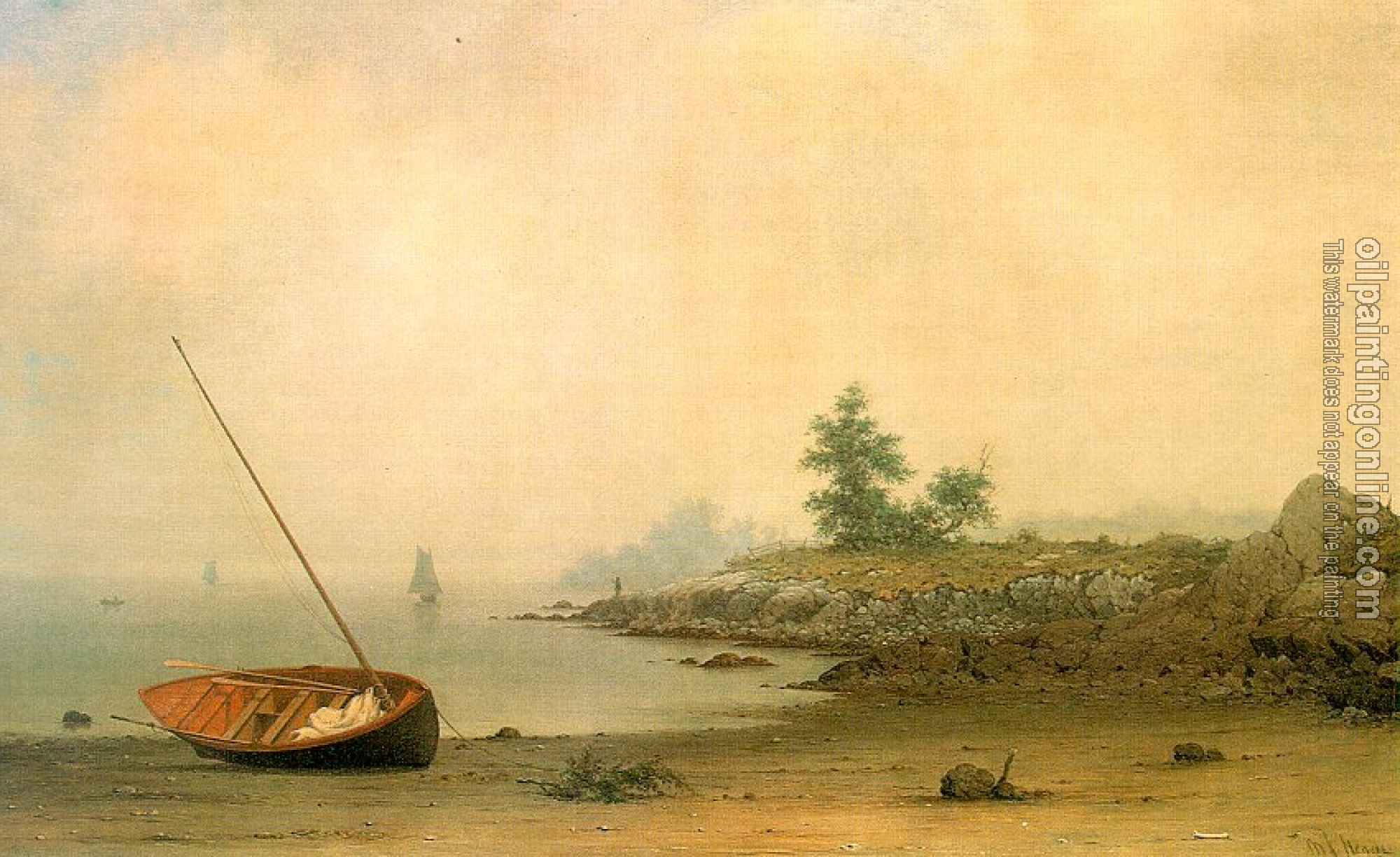 Heade, Martin Johnson - The Stranded Boat